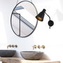 Opviq Sivani - MR-664 Lámpara de pared Negro y dorado